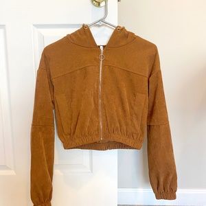 Corduroy Cropped Jacket